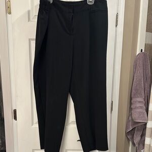 JH Collectibles Black Straight-Leg Dress Trousers